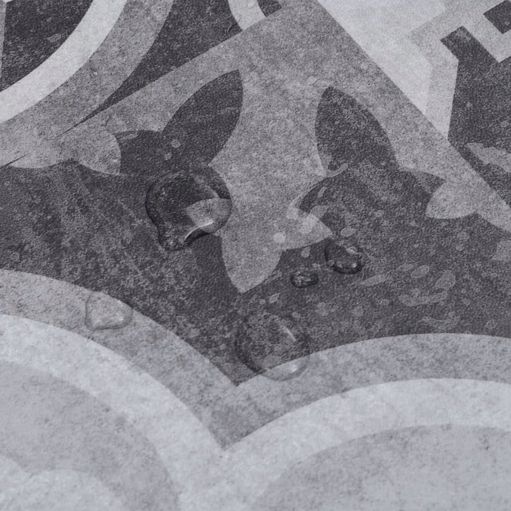 PANELE PODŁOGOWE Z PVC 5,26 M² 2 SZARY WZÓR Grubość całkowita 2 mm