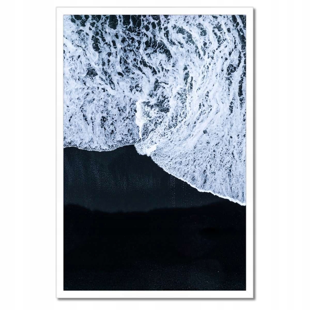 Plakáty v rámu 40x60 Island s černou pláží
