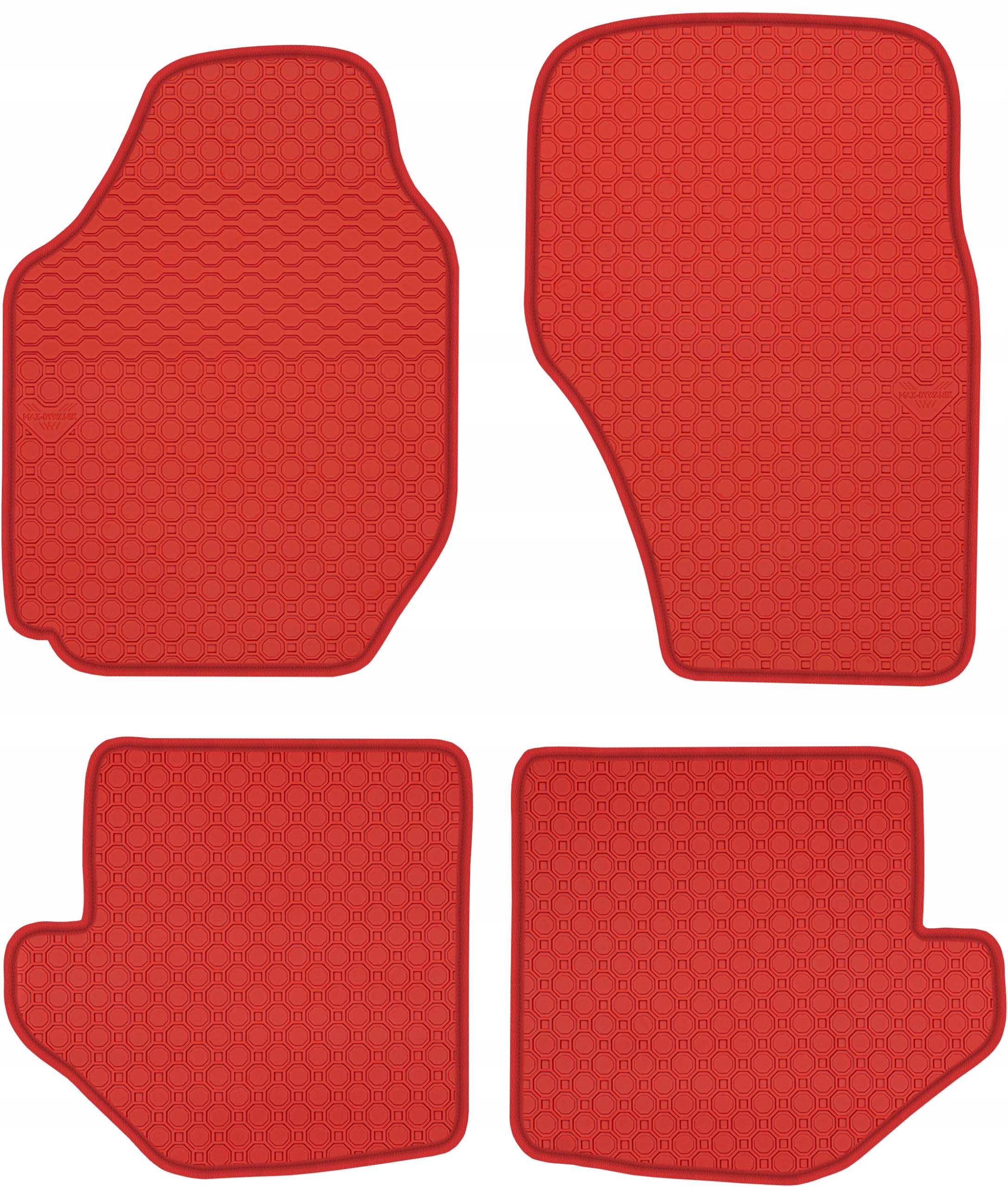Toyota RAV4 I 3D 1994-2000 Koberečky Červené