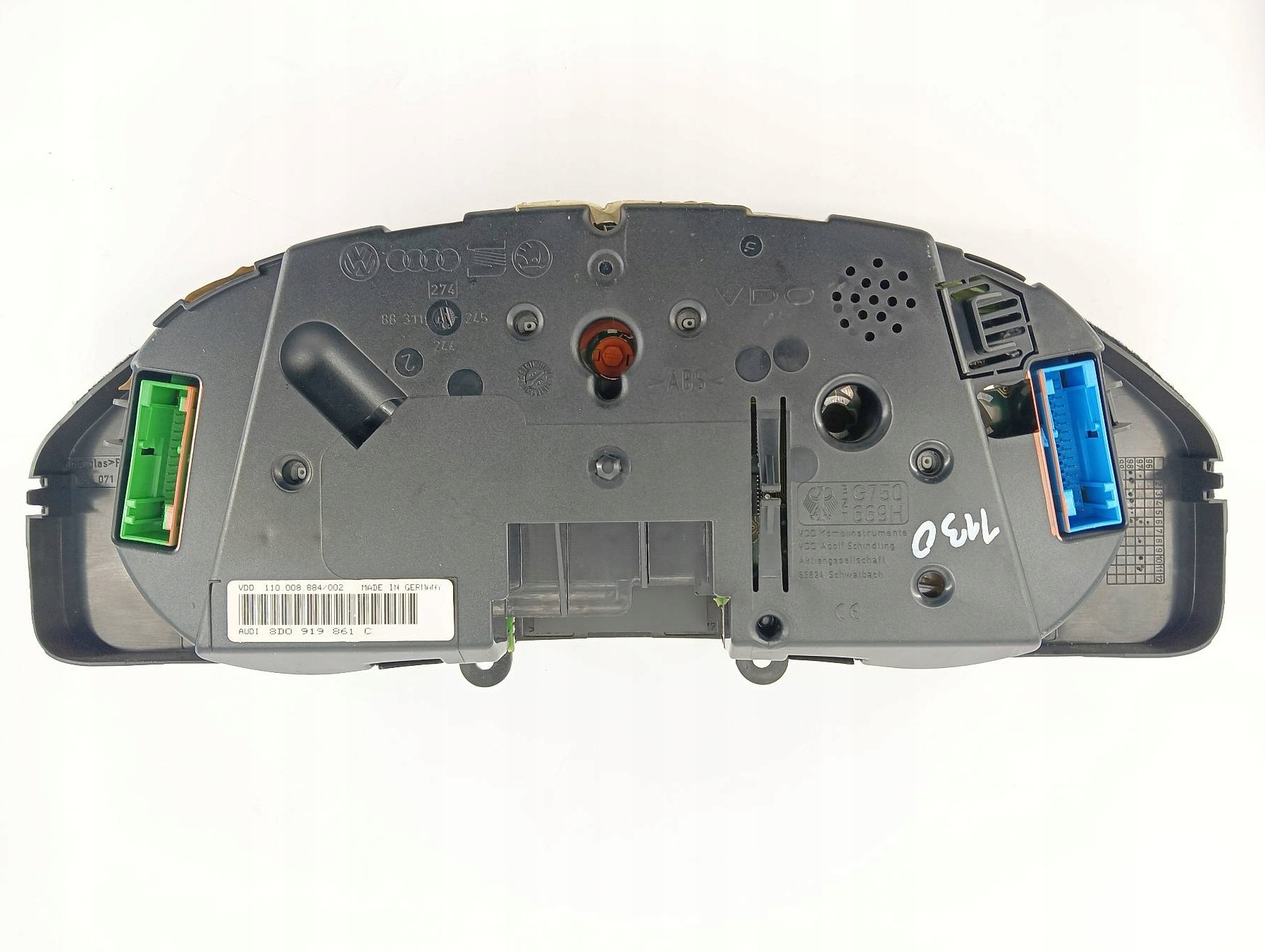 dials 8D0919861C 1.6 B Audi A4 and (1994-2001) B5