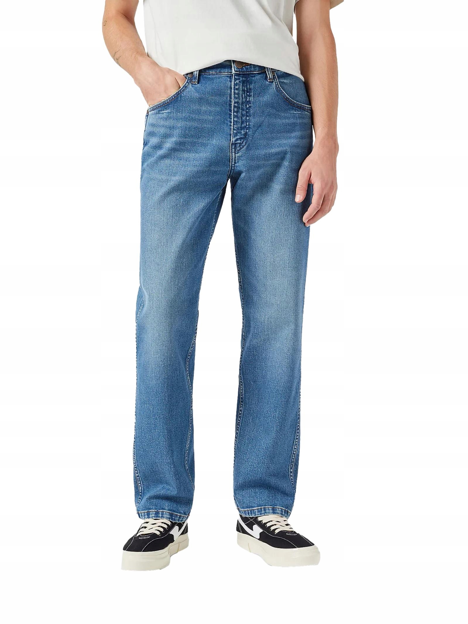 Wrangler Frontier Relaxed W33 L34 Brennam 112350810 Volný střih