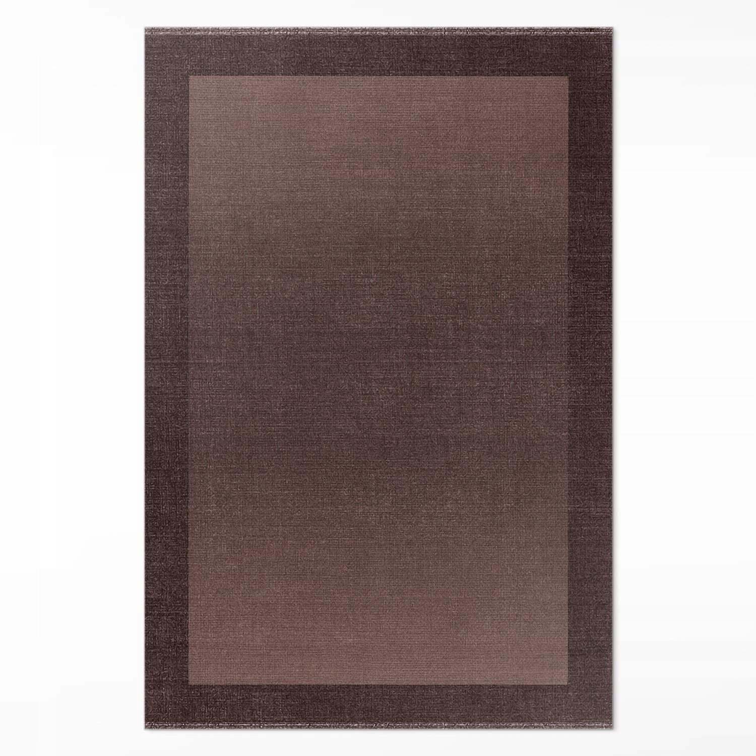 Loftový vinylový koberec Hnedý rám klasický vzor tkaniny XXL 150 x 225 cm