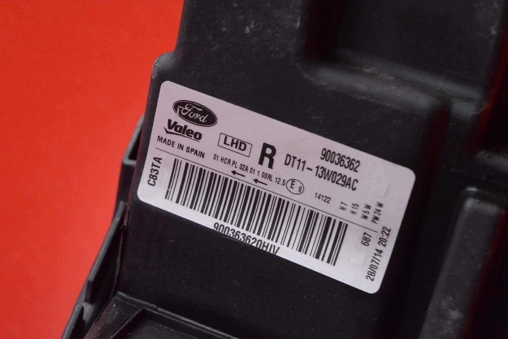REFLEKTOR right light front EU DT11-13W029AC FORD TRANSIT CONNECT MK2 13-20