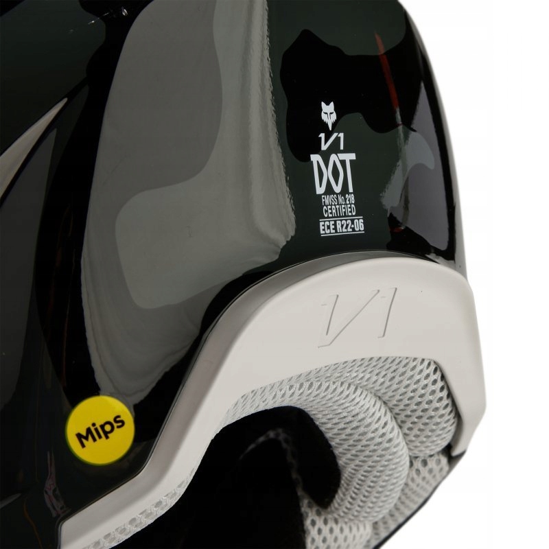 Motocyklová Prilba Fox V1 Bnkr Black Camo M