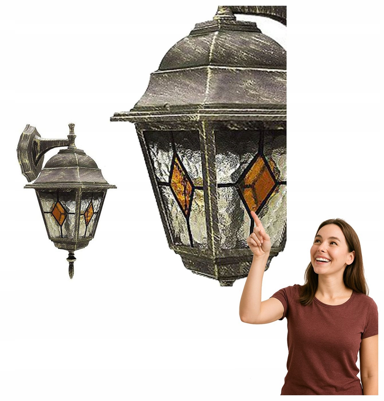 Venkovní nástěnné svítidlo Monaco 8181 Rabalux