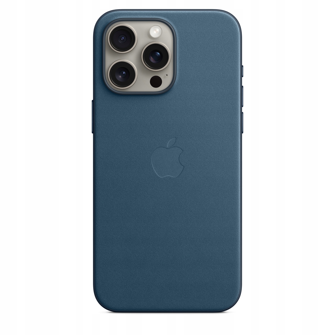 Kryt tzv."FineWoven" na iPhone 15 Pro Max Pacific Blue tichomořsky modrý