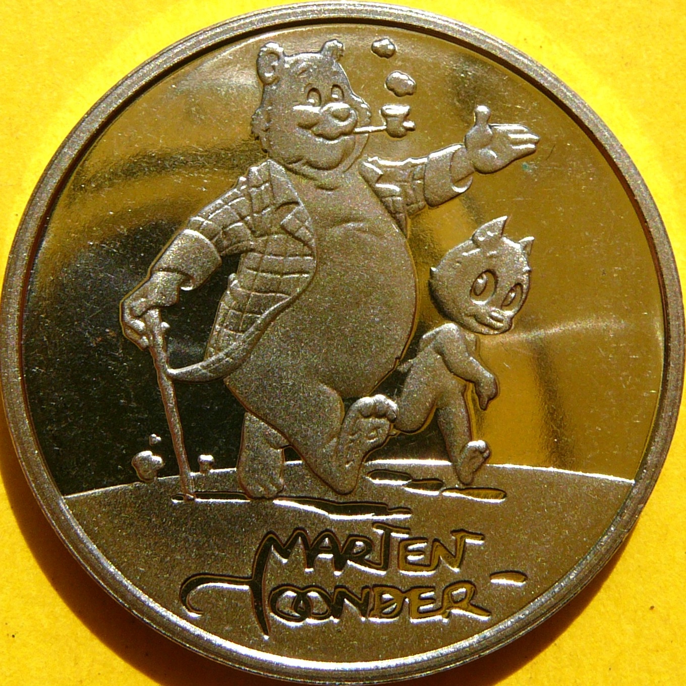 ECU HOLANDIA 1996 KOMIKS MIŚ TWÓRCA MARTEN TOONDER