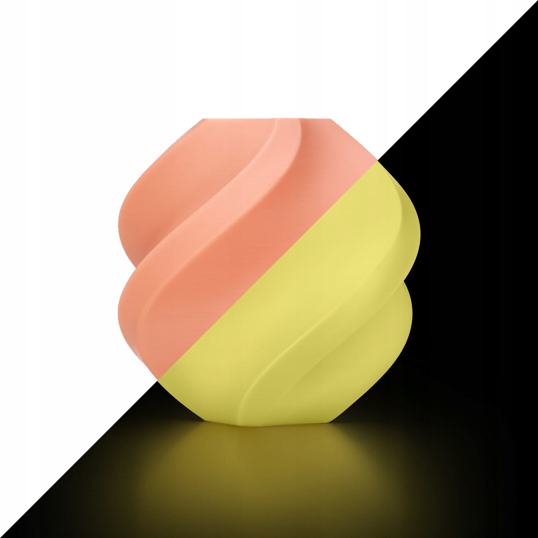 Filament Bambu Lab Pla Glow Orange Pomarańczowy 1,75mm 1kg