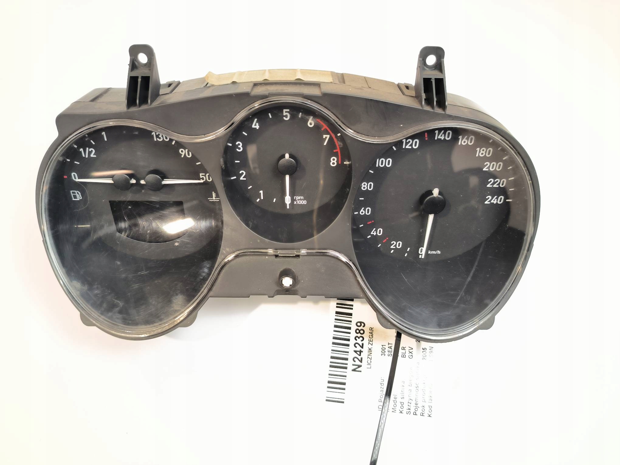 dials clock 5P0920822D SEAT TOLEDO III
