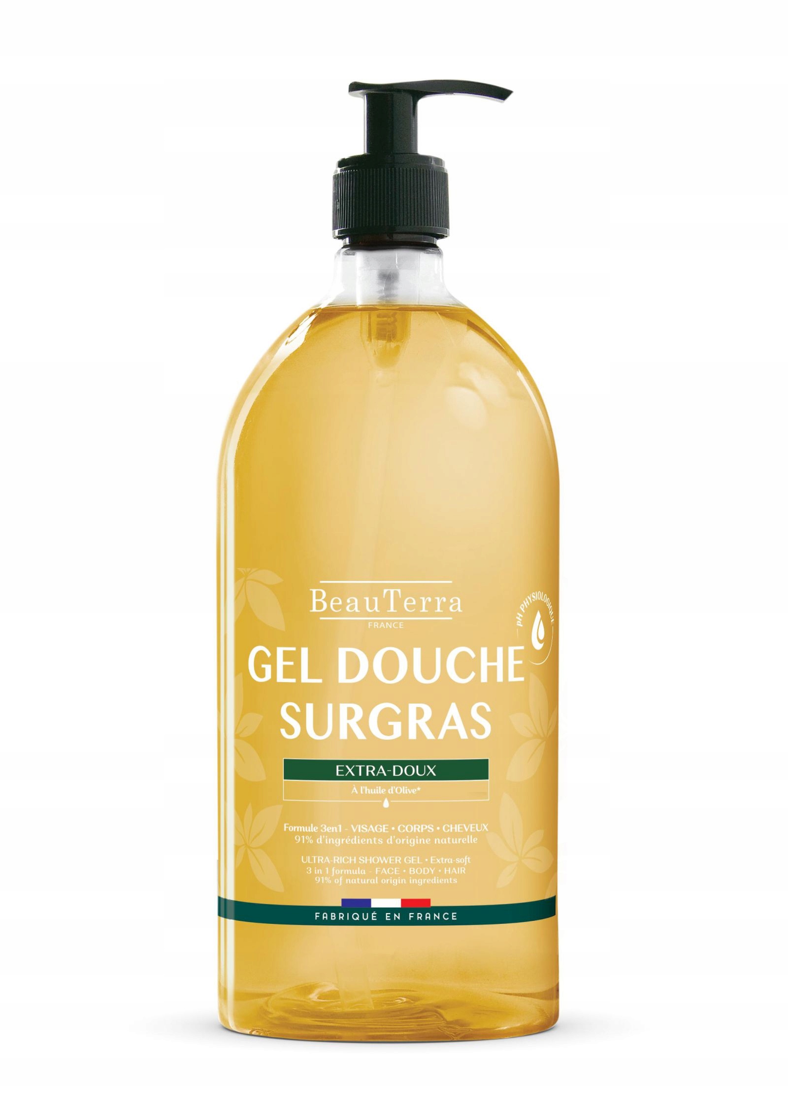 Beauterra Ultra Výživný Sprchový Gel Vysoká Tolerance 1L