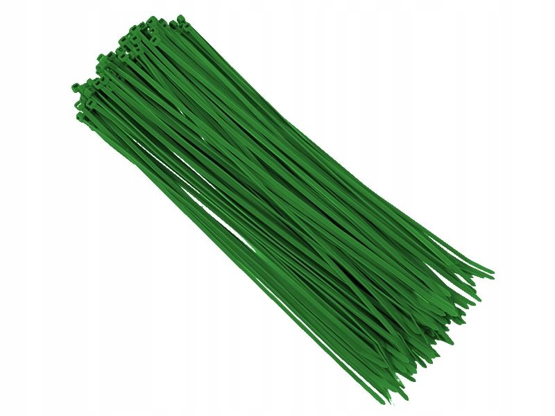 

Opaski Kablowe Nylonowe Trytki 300X3,6 MM, Zielone