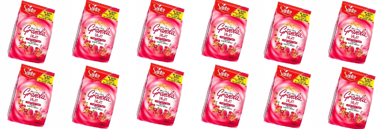 Levně 12 x 350 g Sante Ovocná granule Karton