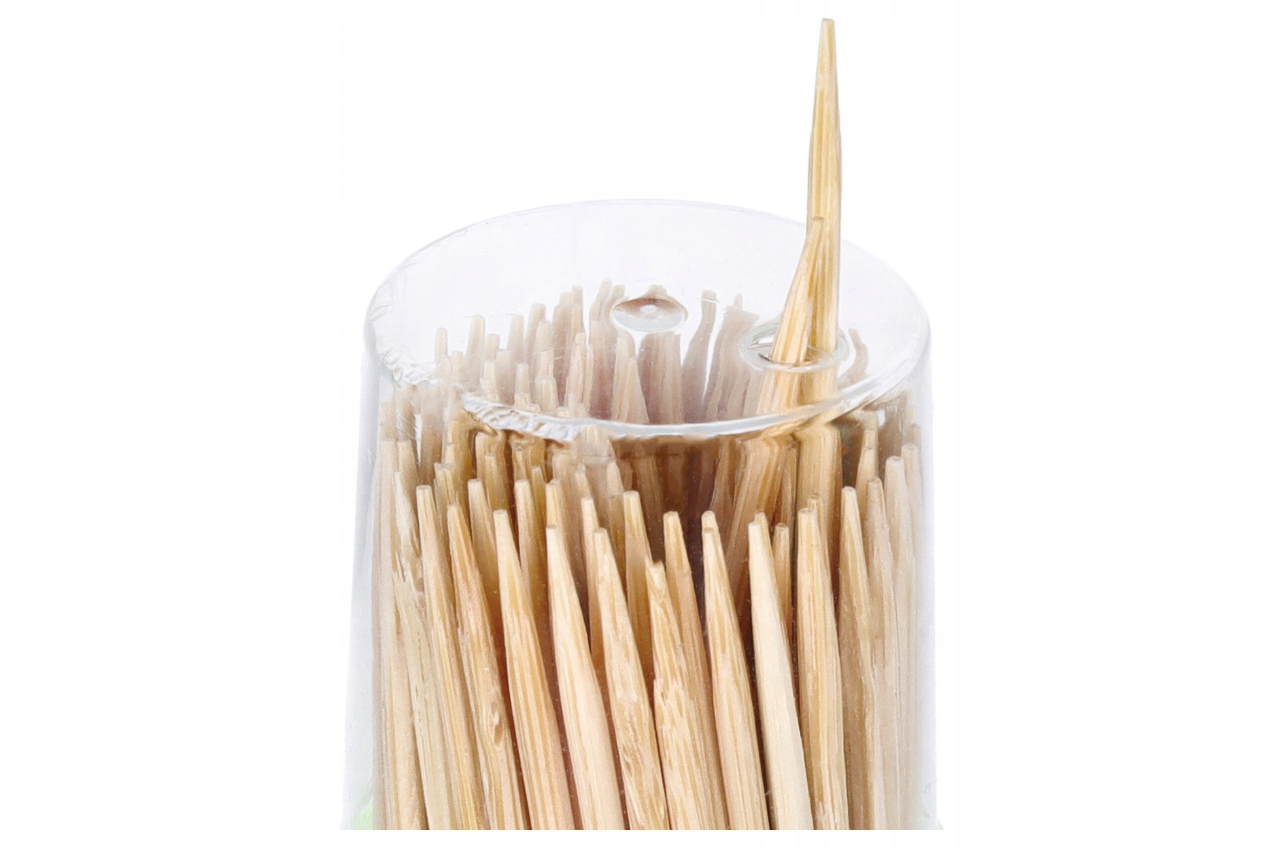 WYKAŁACZKI drewniane do zębów i koreczków x480 100% bambus dł. 6,5cm Długość 6.5 cm