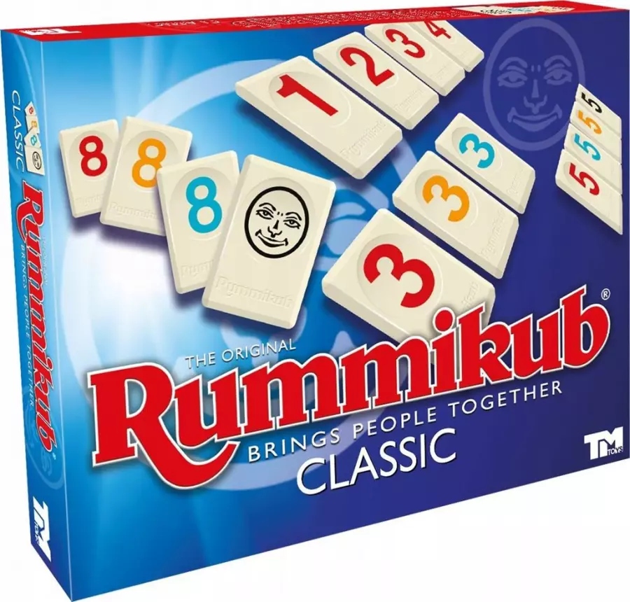 Rummikub Nowa Edycja Rodzinna Gra Liczbowa Planszowa Logiczna