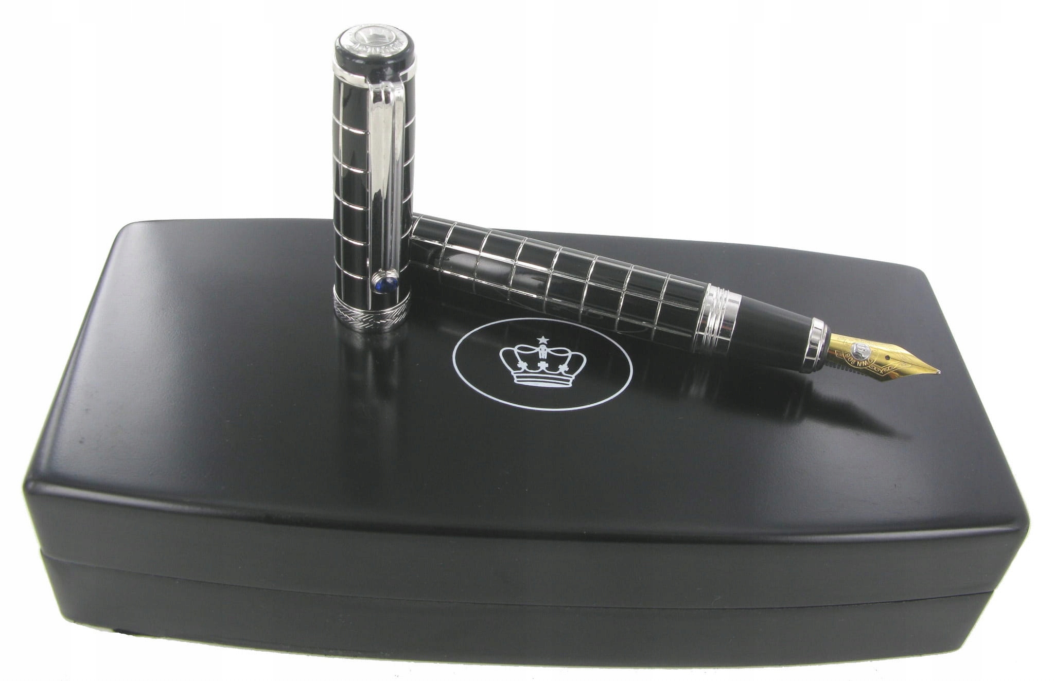 Duke Pióro wieczne King Crown London w drewnianym pudełku