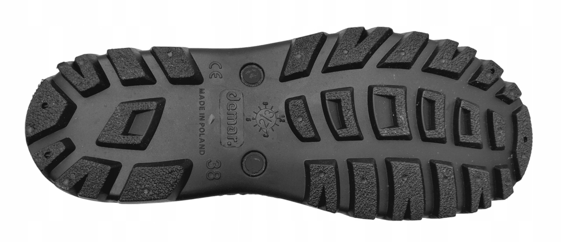 KALOSZE GUMOWCE POLSKIE MĘSKIE YOUNG 2 BLACK DEMAR 40 Kod producenta 0462