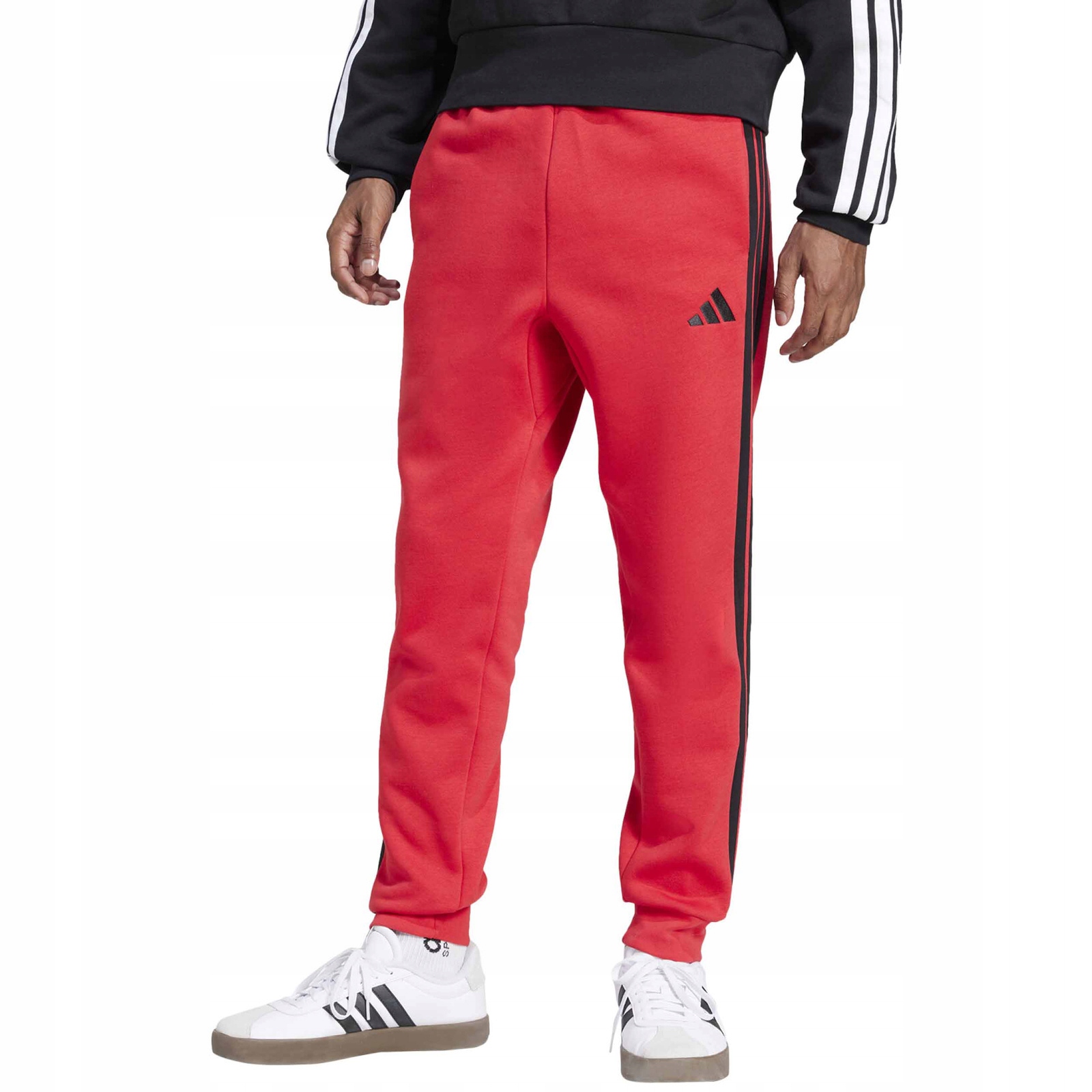 Adidas 3-STRIPES Pant JE6313 Spodnie Męskie Dresowe Czerwone