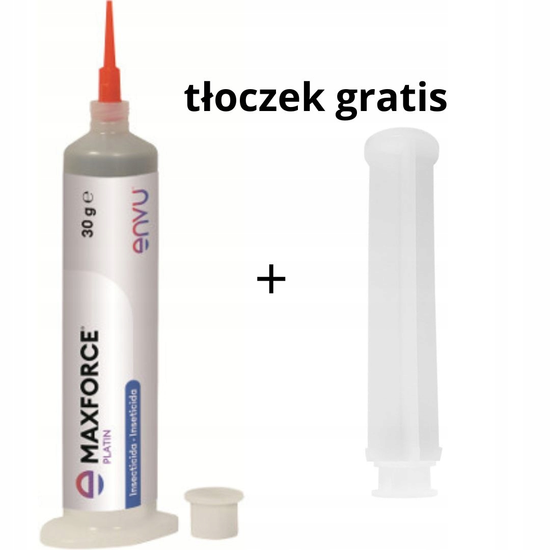 Preparat Na Karaluchy Prusaki Rybiki Żel Tłoczek Maxforce Platin 30g