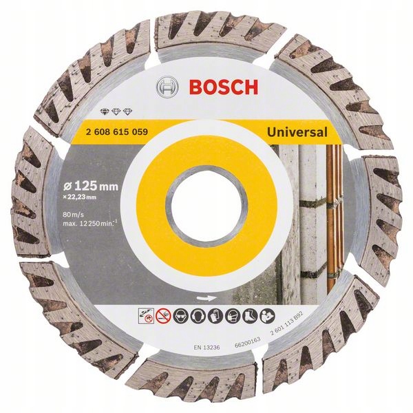 Diamantový Kotouč Stavební S4U 125MM B 2608615059