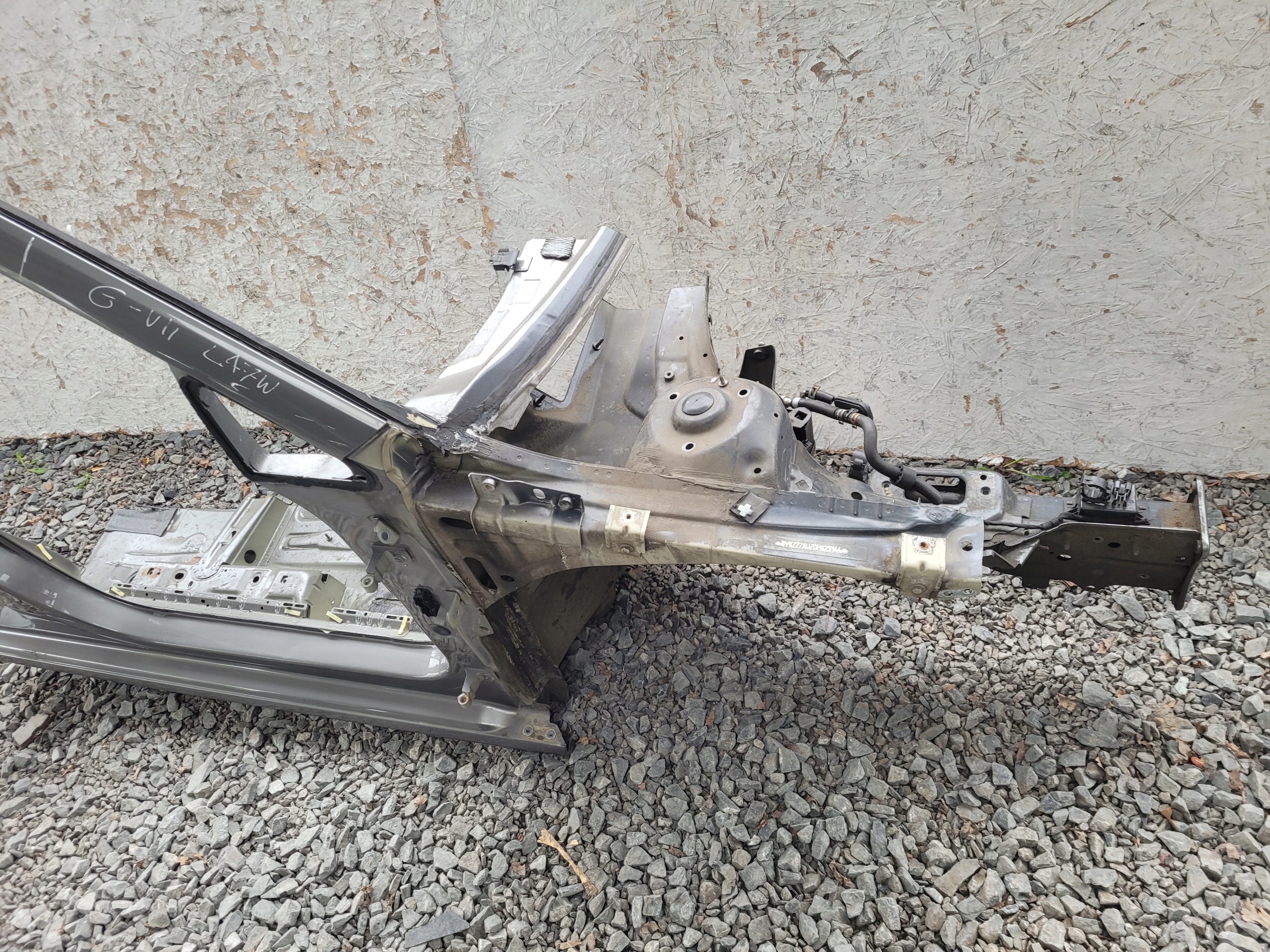 VW GOLF VII 5G quarter quarter pillar B FARTUCH right front 12R