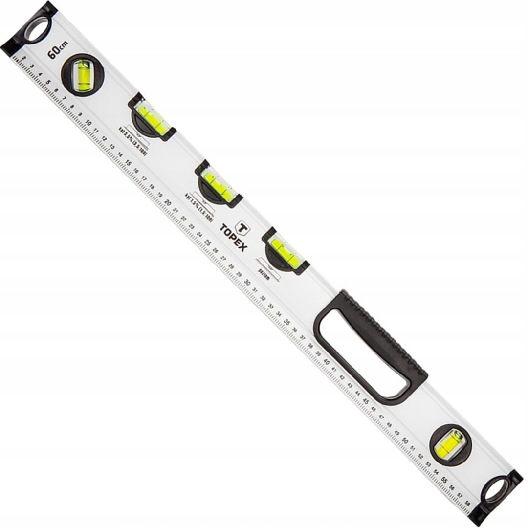 

Topex Poziomnica Specjalna 60cm 5 Libelli 29C882