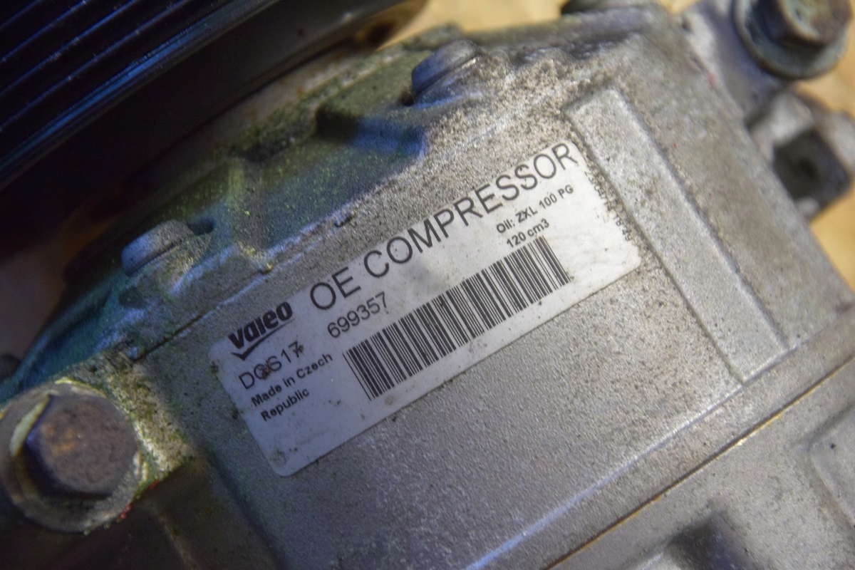 компрессор кондиционера valeo 699357