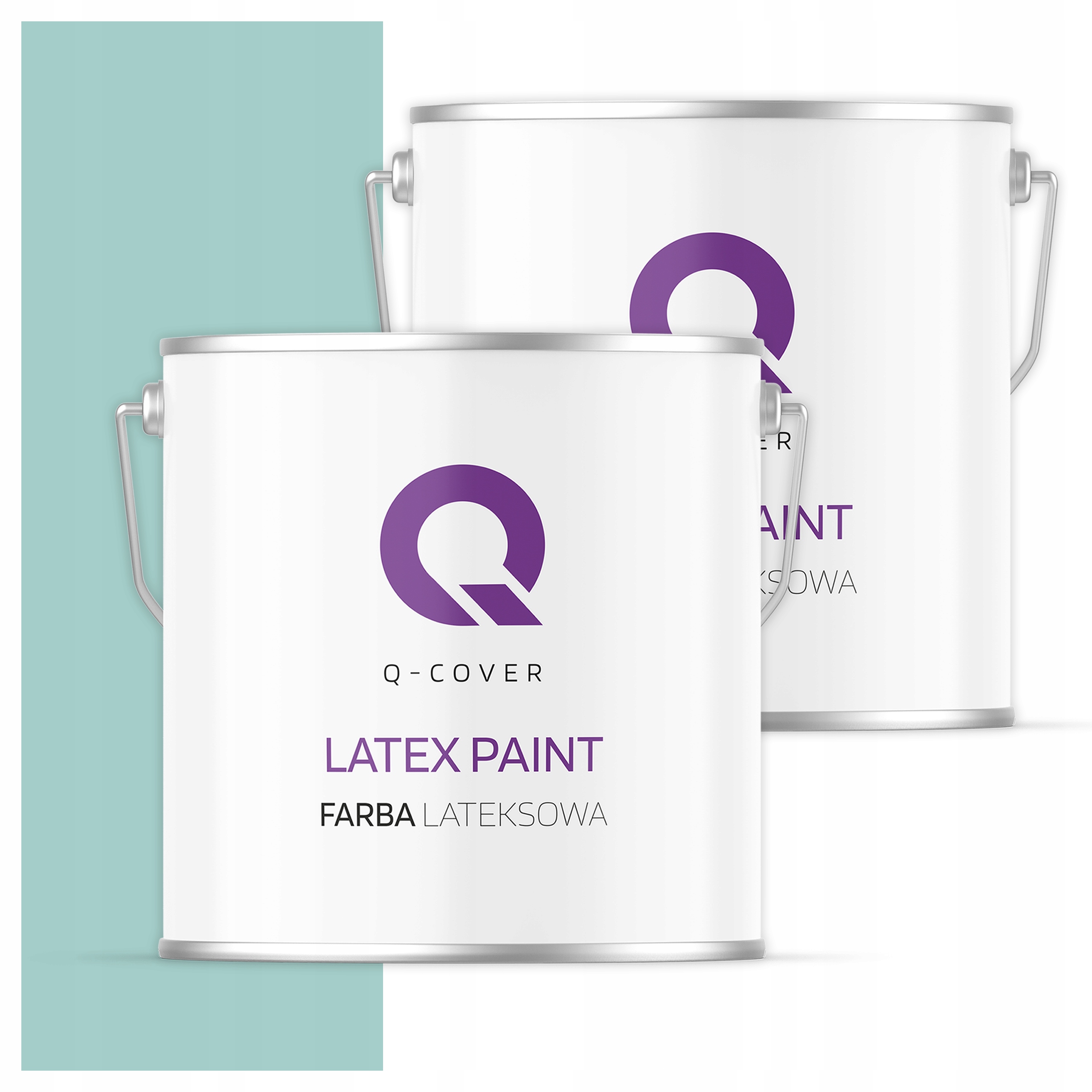 Barva vnitřní stropní barva 5L Hluboká matná barva Mátová H1553