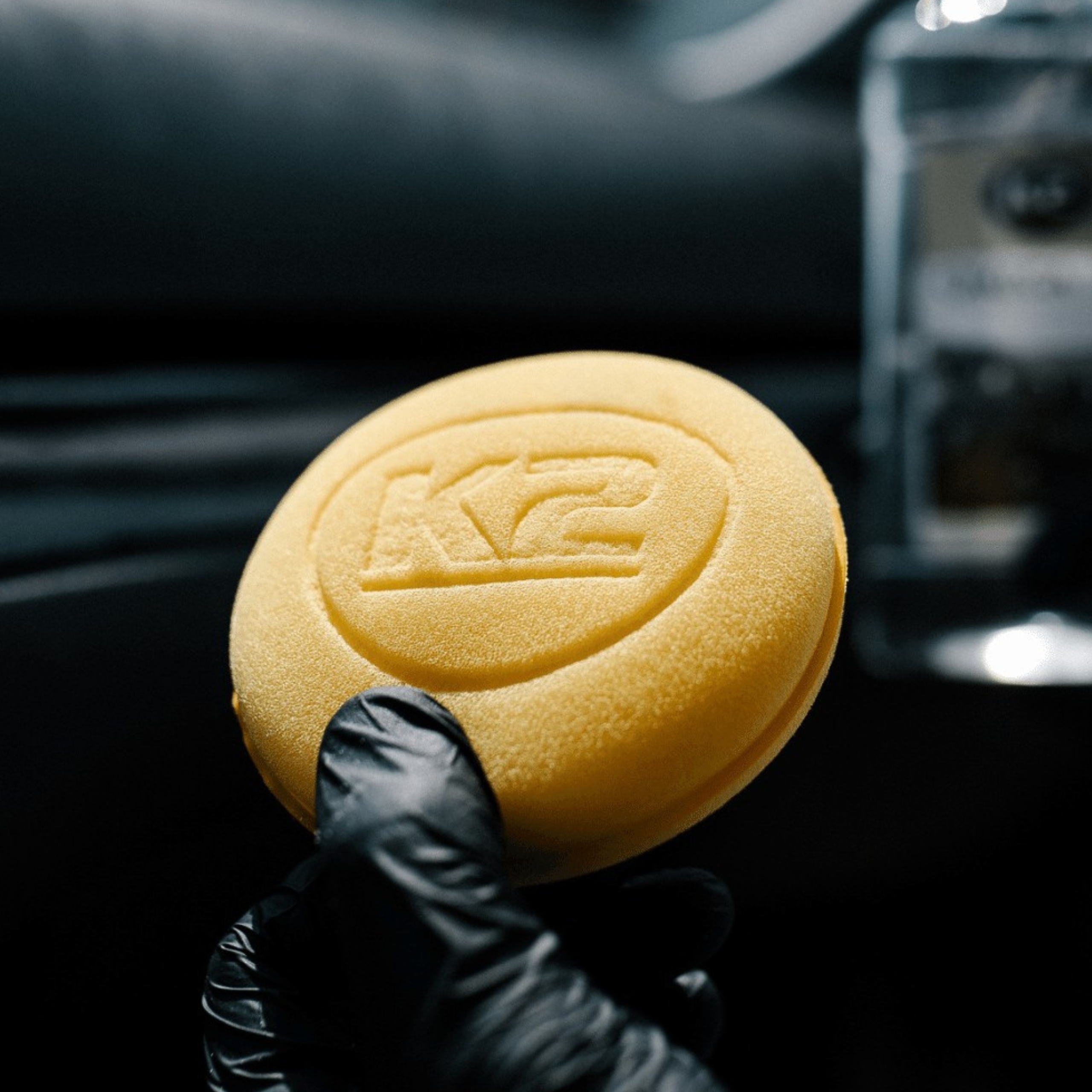 K2 GĄBKA POLERSKA DO NAKŁADANIA APLIKATOR DO WOSKU DRESSINGU SŁONECZKO Producent K2