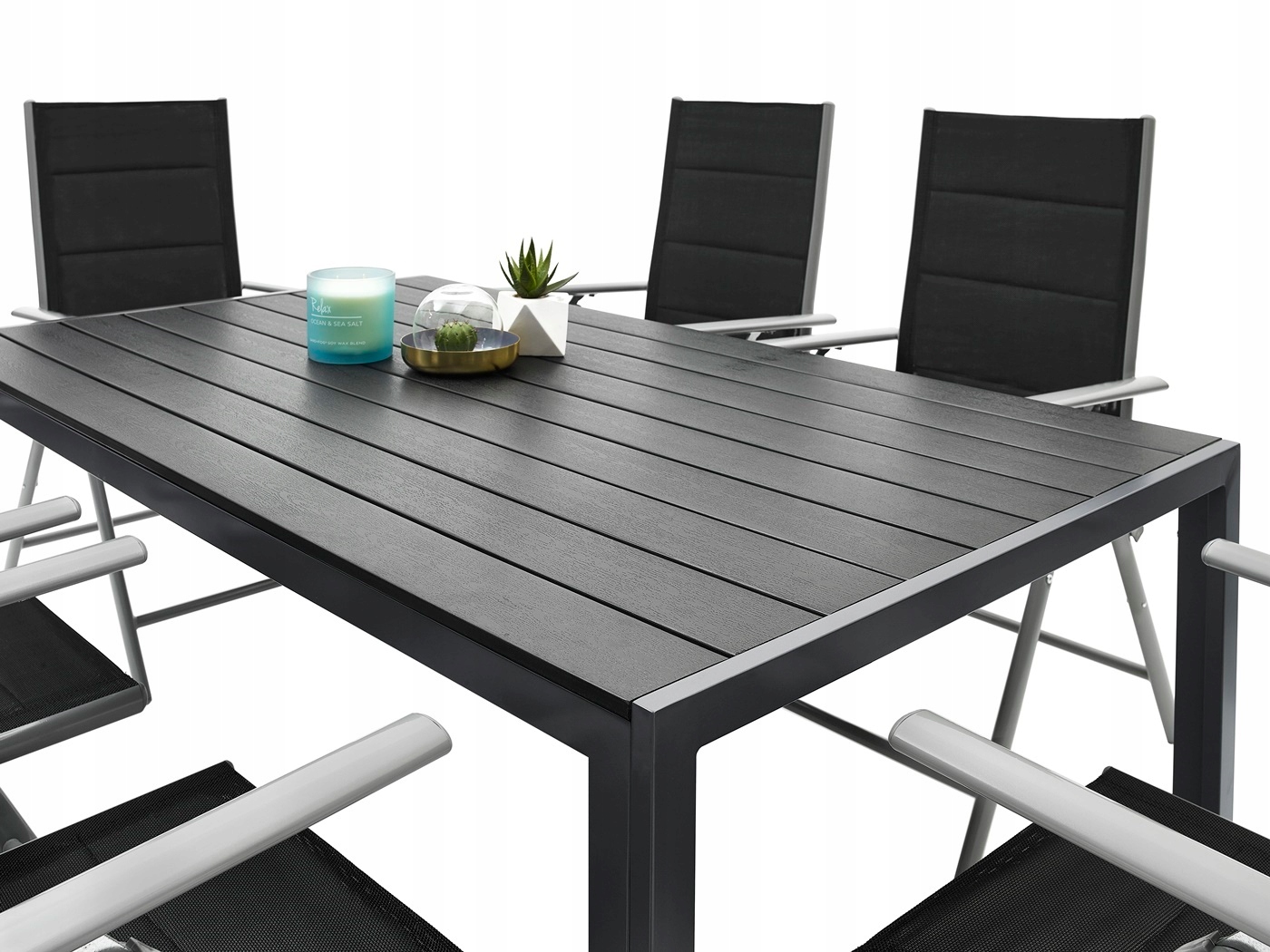 MEBLE OGRODOWE ZESTAW STÓŁ 6+1 NA TARAS BALKON Producent MAT-COMPANY