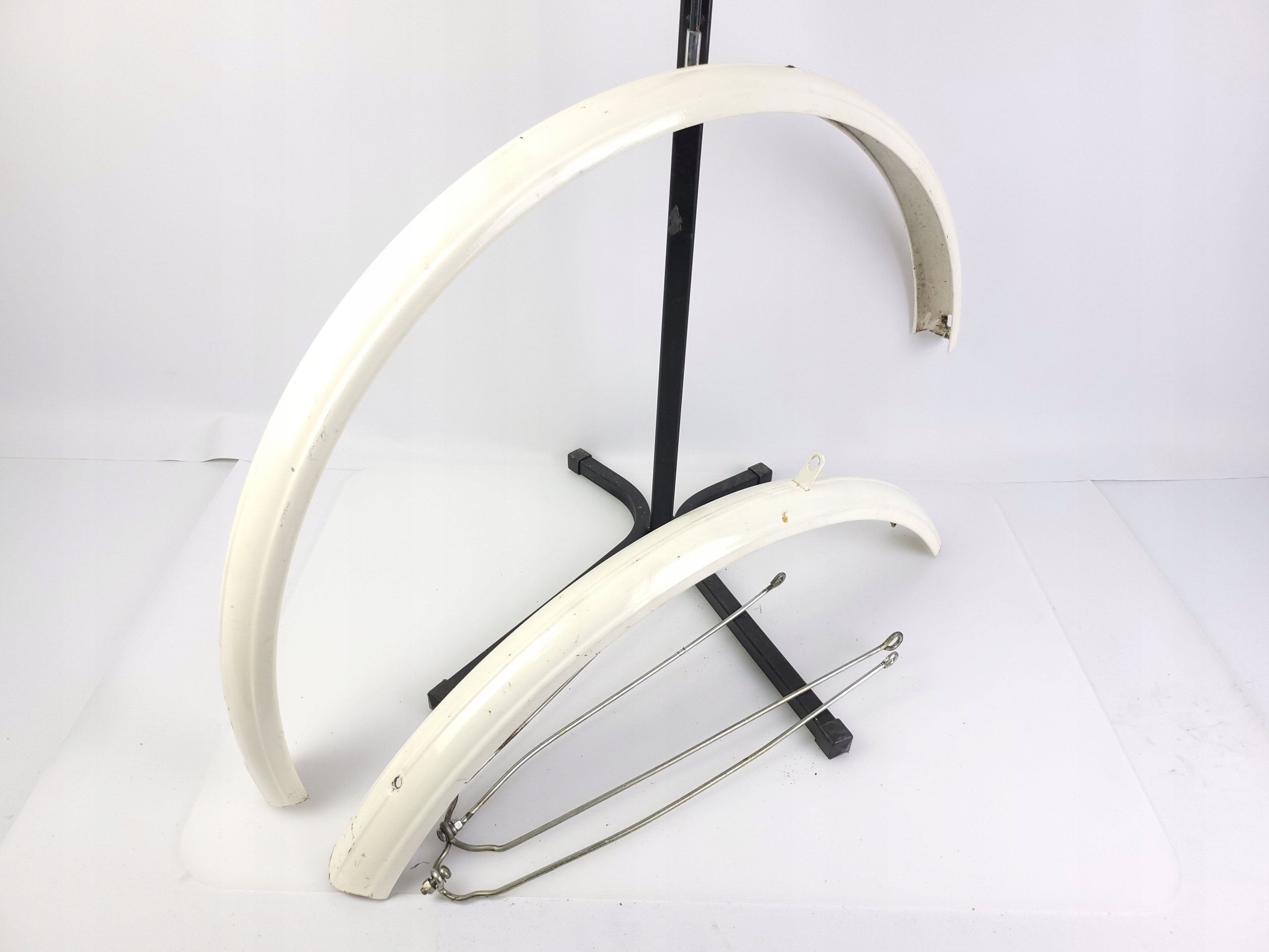 Błotniki Romet Turing Luxus Białe Malowane 26 cali