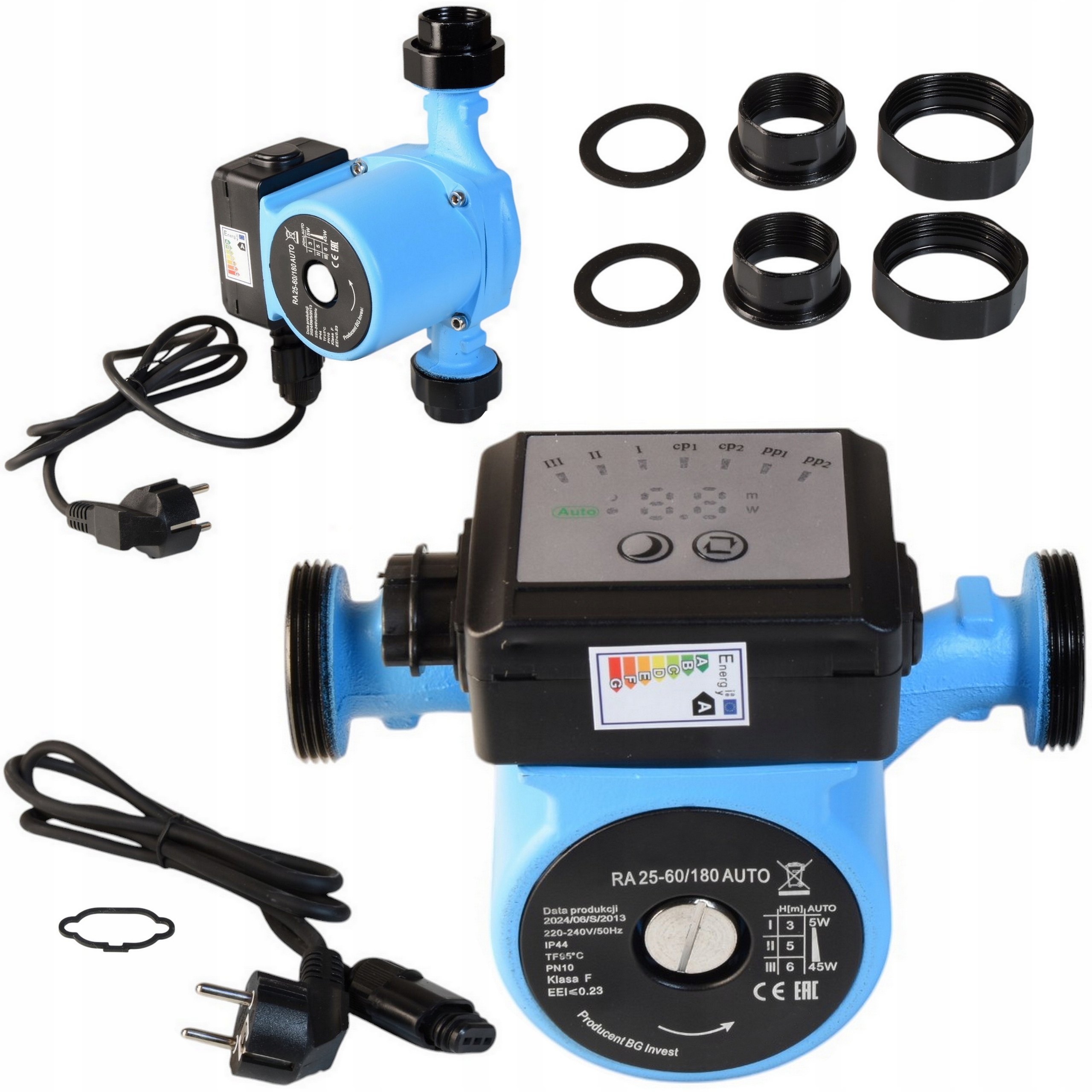 Energeticky Úsporná Obehová Pumpa Ra 25-60/180 Auto Cirkulačná Každý Deň Silná