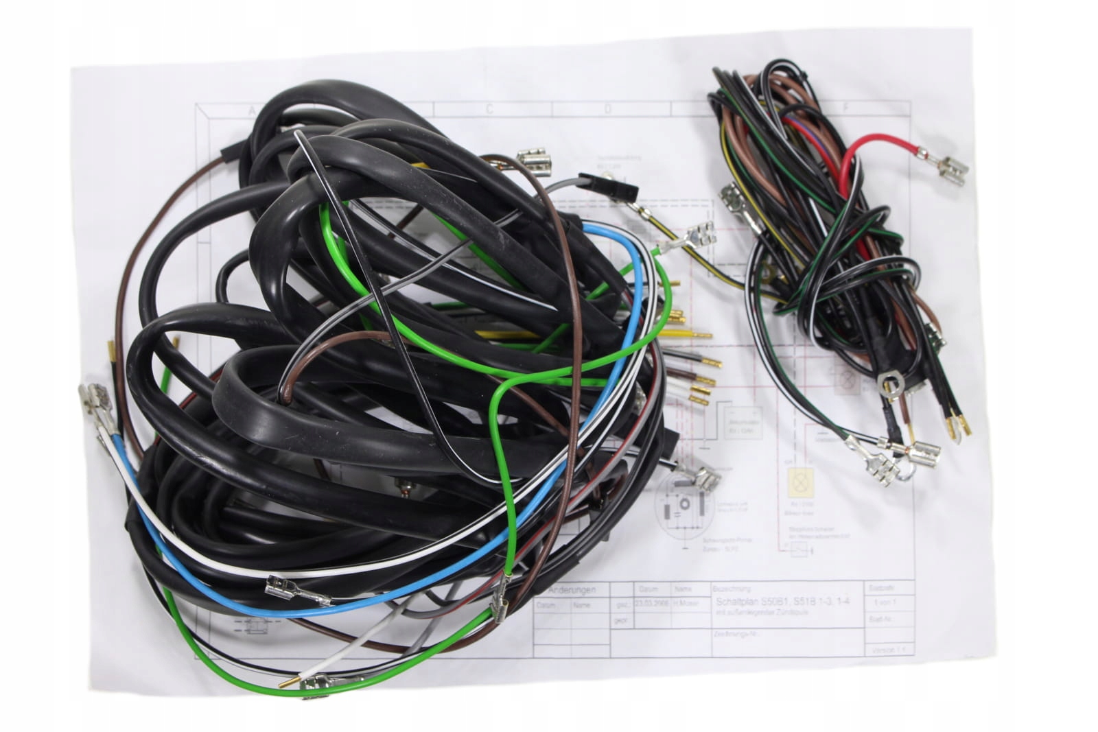 ROY02728 - Электрическая система SIMSON S51 формула de ML