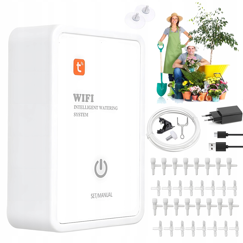 Wifi Automatický Konvový Zavlažovací Systém Pro Květináče A Časovače Rostlin