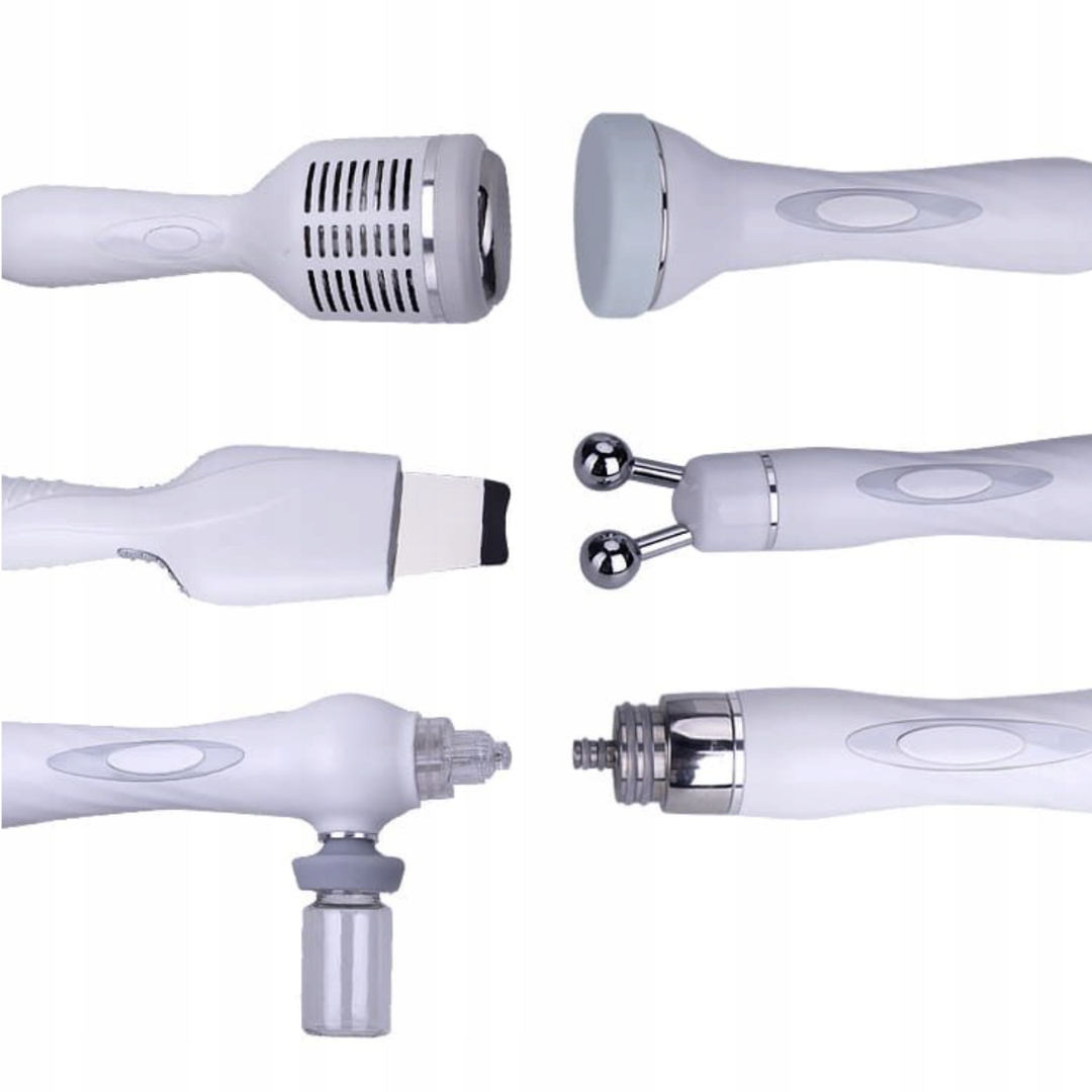 HydroPure Oczyszczanie Wodorowe 7w1 Maska LED, Infuzja Tlenowa, Hydrabrazja Moc 160 W