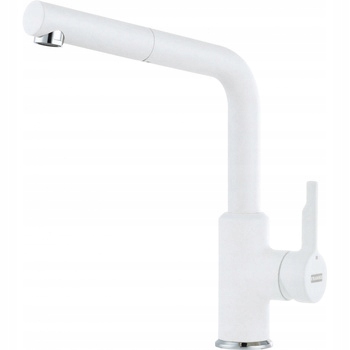 Franke Kuchynská Batéria S Výsuvným Výtokom Urban Biela Polárna