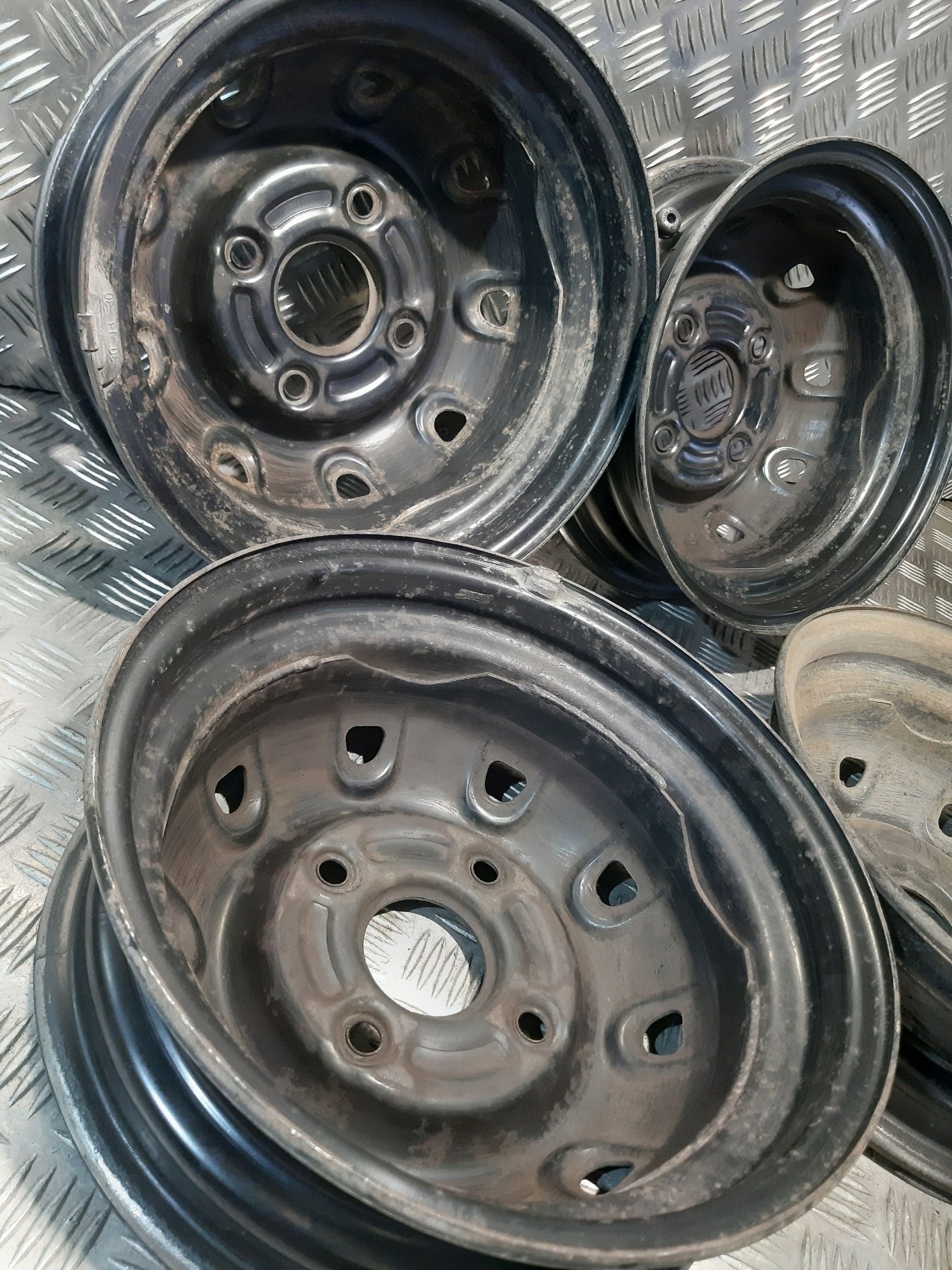 felgen stahl 4x DAEWOO TICO 4x114,3 4J R12 082597