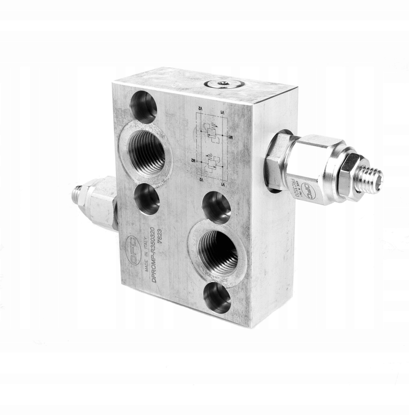 DPROMP-R350320A - Поперечный переливной клапан Danfoss OMP 40-210 BAR 1
