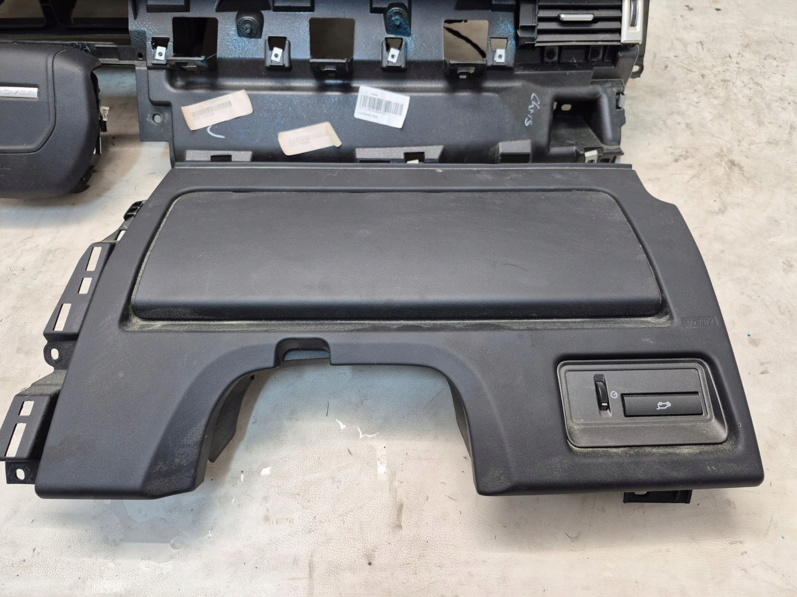 RANGE ROVER EVOQUE and L538 11- dashboard console airbag airbag DEMONTAZ