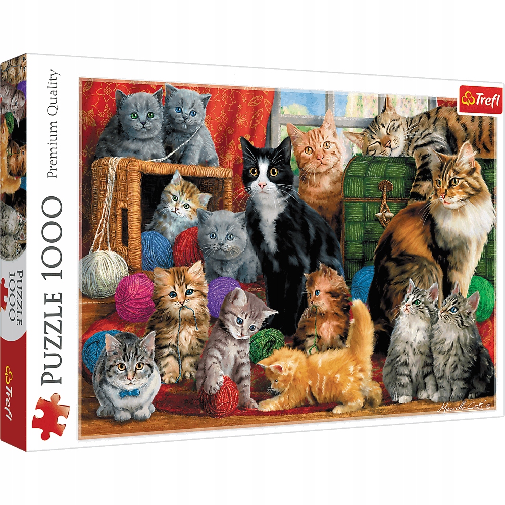 

Trefl Puzzle Premium Quality Kocie spotkanie 10555