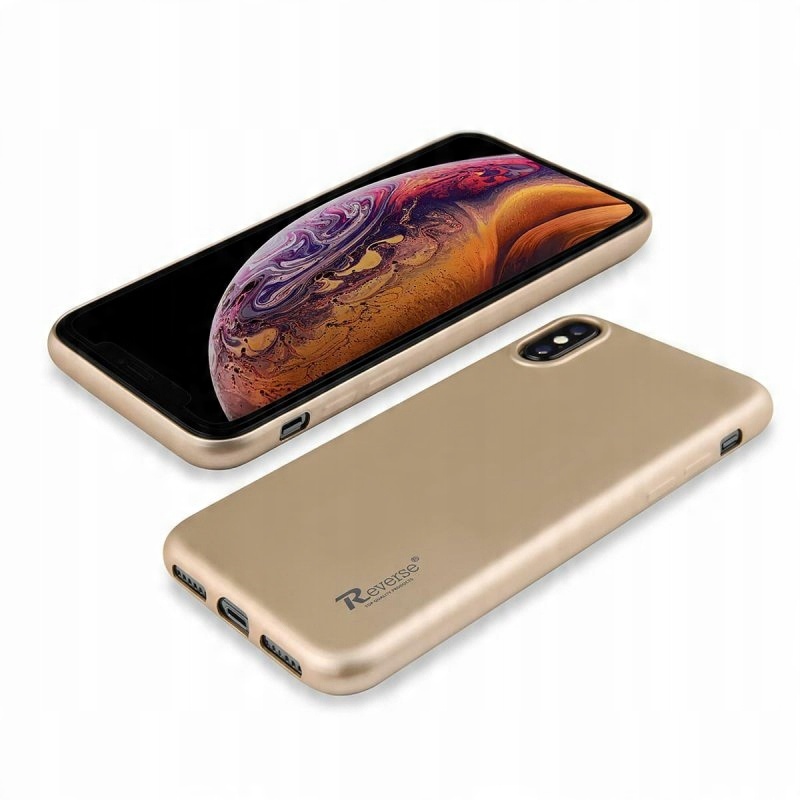 

Etui Reverse Rec Samsung A10 złoty