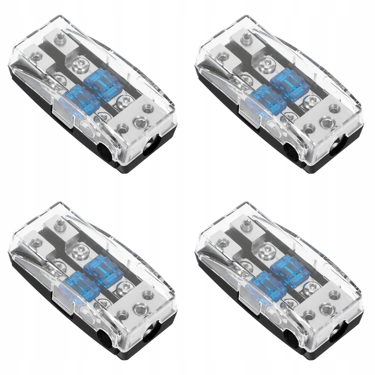 4 SZT. BLOK ROZDZIELAJĄCY ZASILANIE SAMOCHODOWY AUDIO