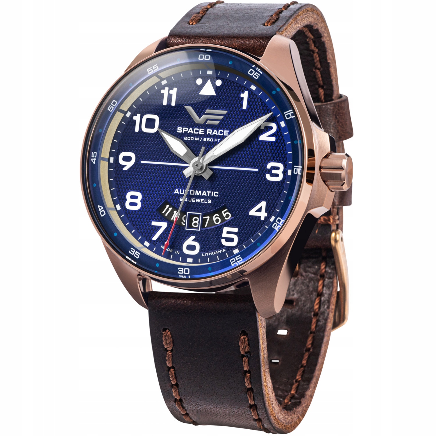 Pánské Hodinky Vostok Europe NH35A-325B746 hnědé