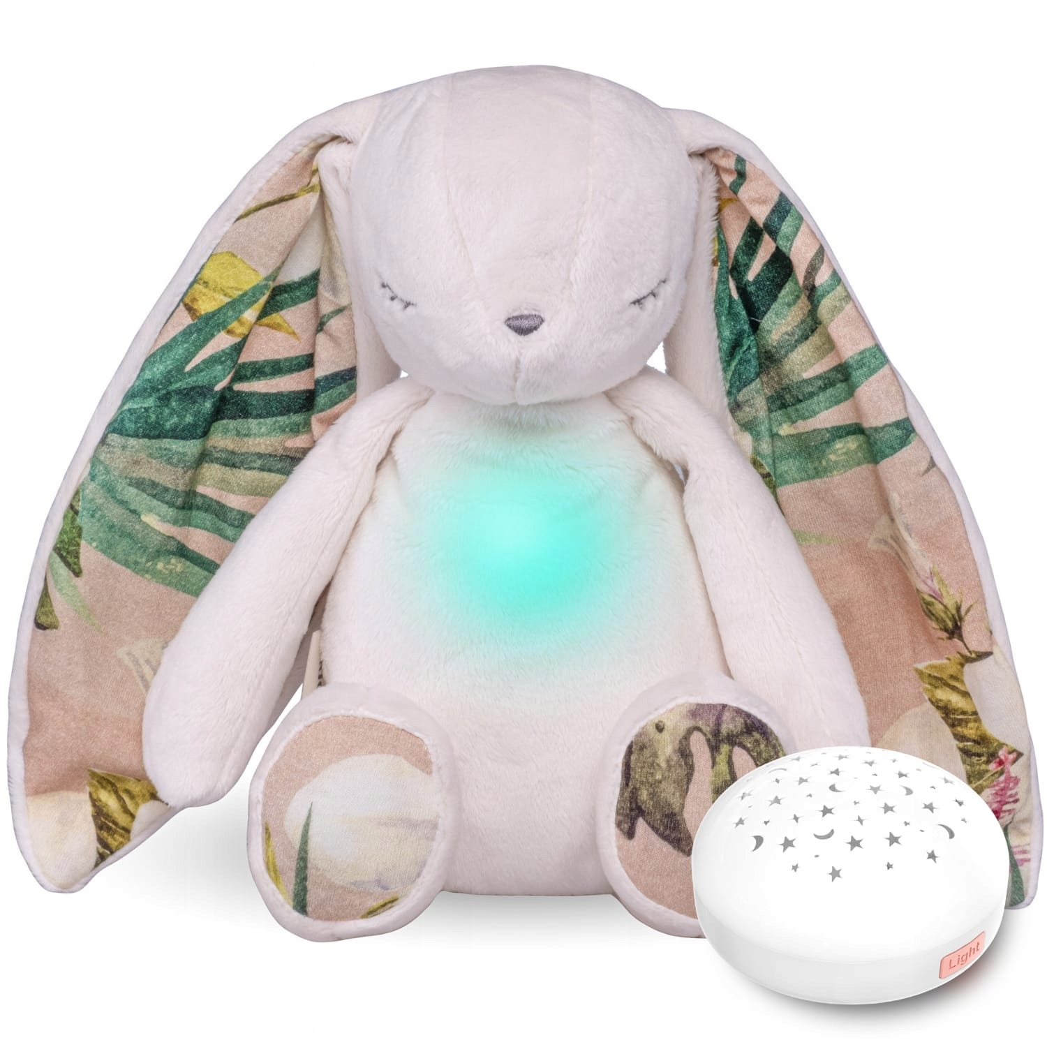 Szumiś Diddou (z projektorem gwiazd) - ecru Wysokość produktu 35 cm