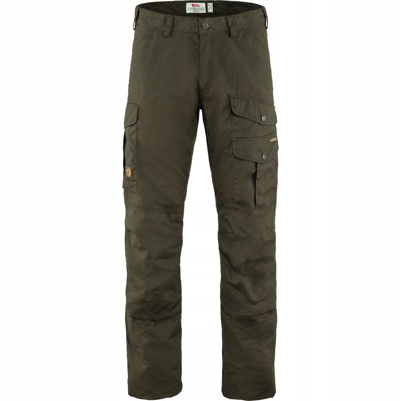 Spodnie Fjallraven Barents Pro Trousers M Olv 48 Męskie
