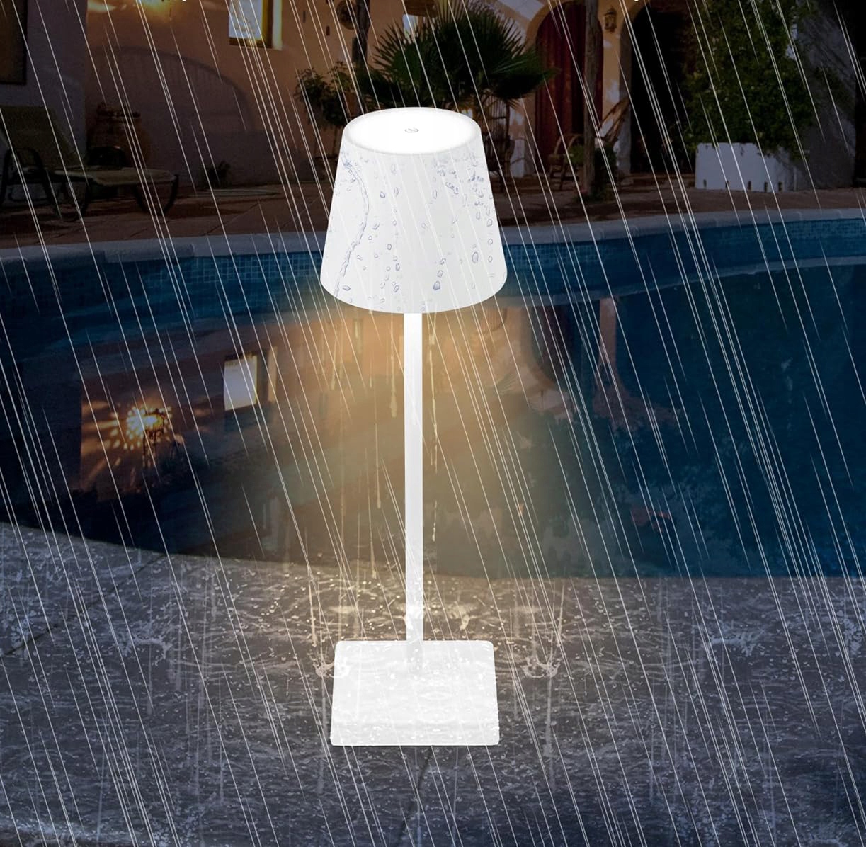 ŚCIEMNIANA LAMPA STOŁOWA LED AKUMULATOR PRZEŁĄCZNIK DOTYKOWY WODOSZCZELNOŚĆ Marka inna