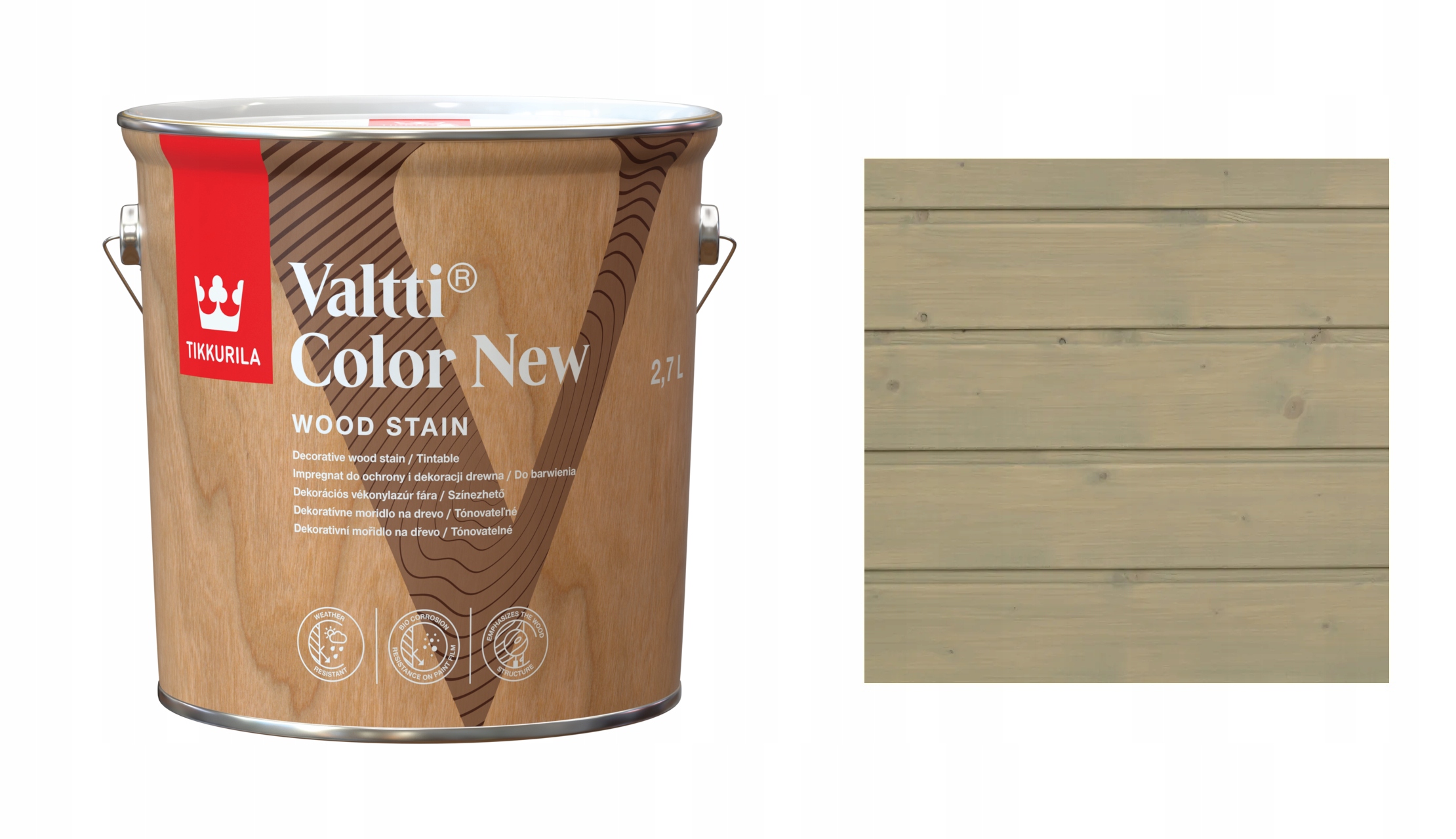 Tikkurila Valtti Color New 2,7L 225A Stook Ochranná Impregnace