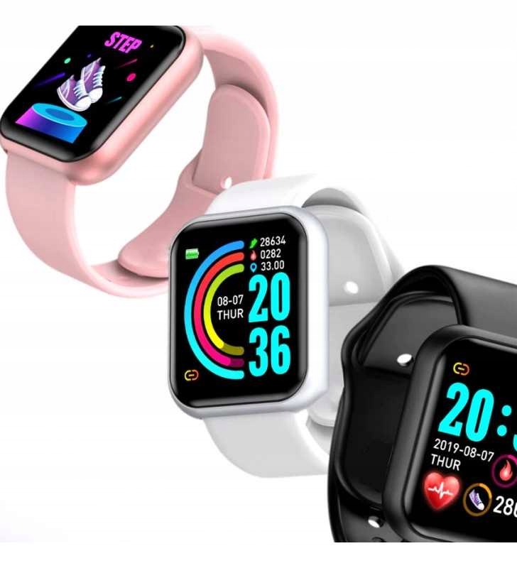 SMARTWATCH ZEGAREK TRENDY SPORTOWY PULS FIT Rodzaj cyfrowe