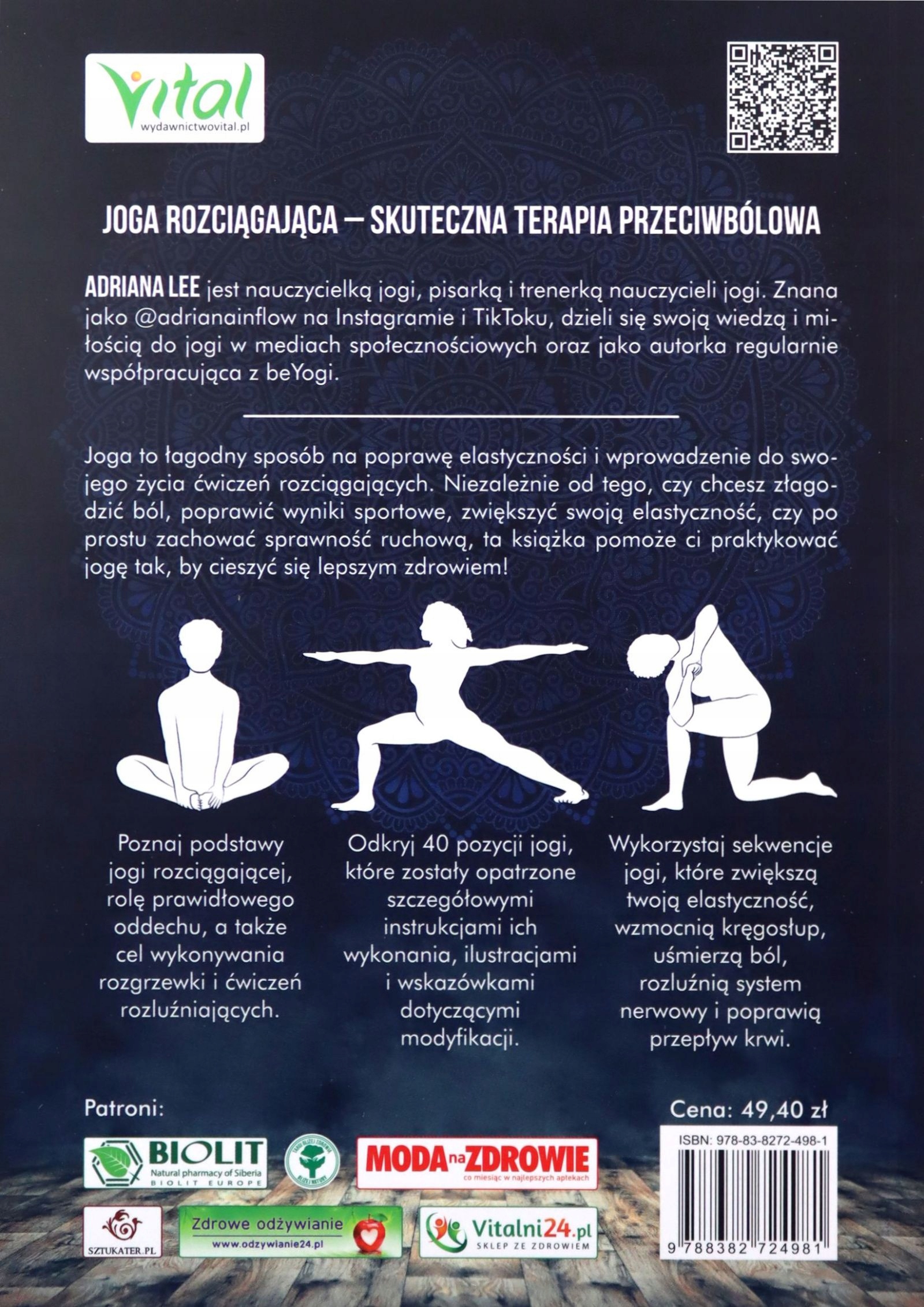 JOGA ROZCIĄGAJĄCA. ASANY I SEKWENCJE, KTÓRE POPRAW Stan opakowania oryginalne