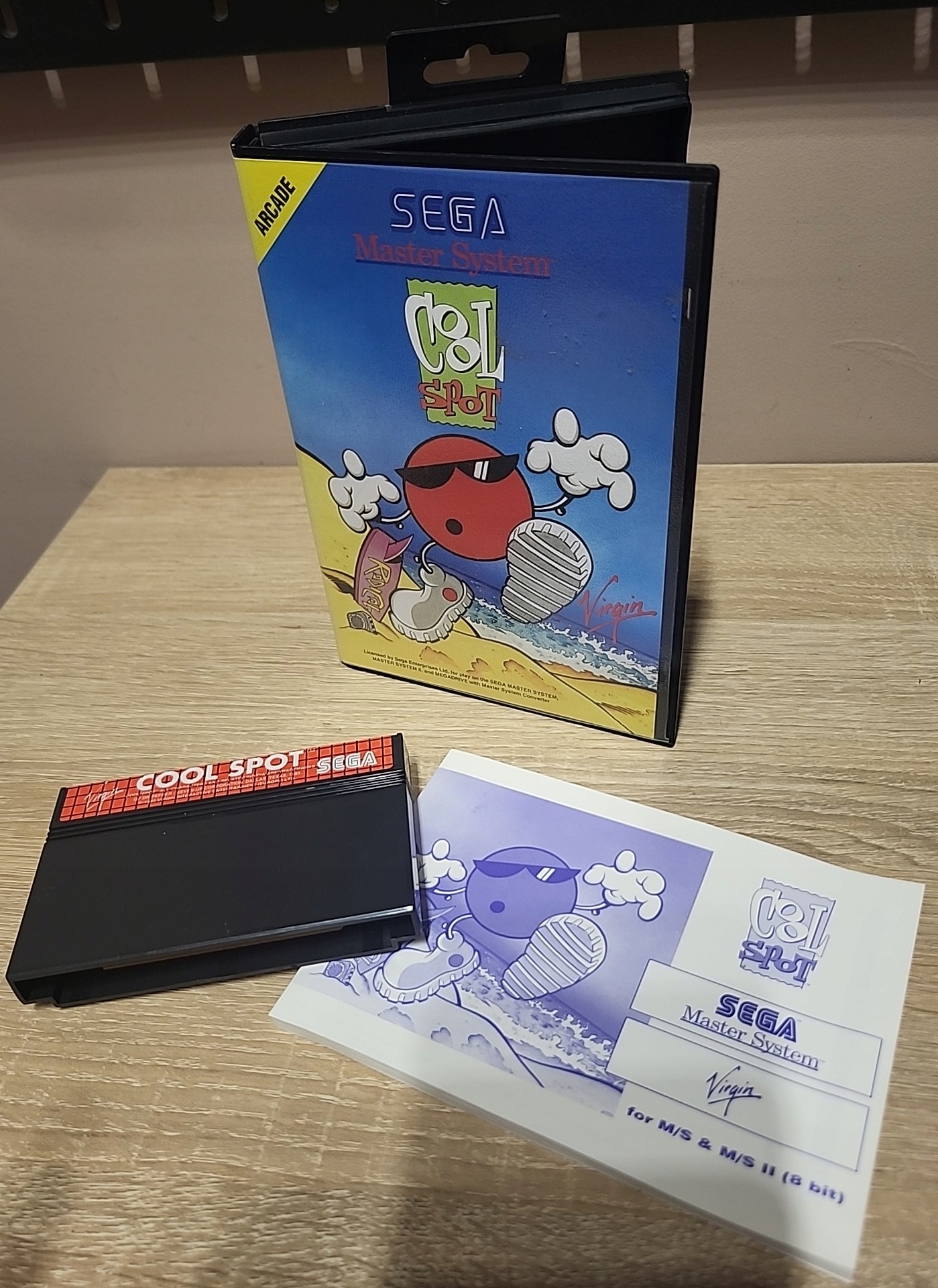 COOL SPOT - SEGA MASTER SYSTEM SMS KOMPLET IGŁA