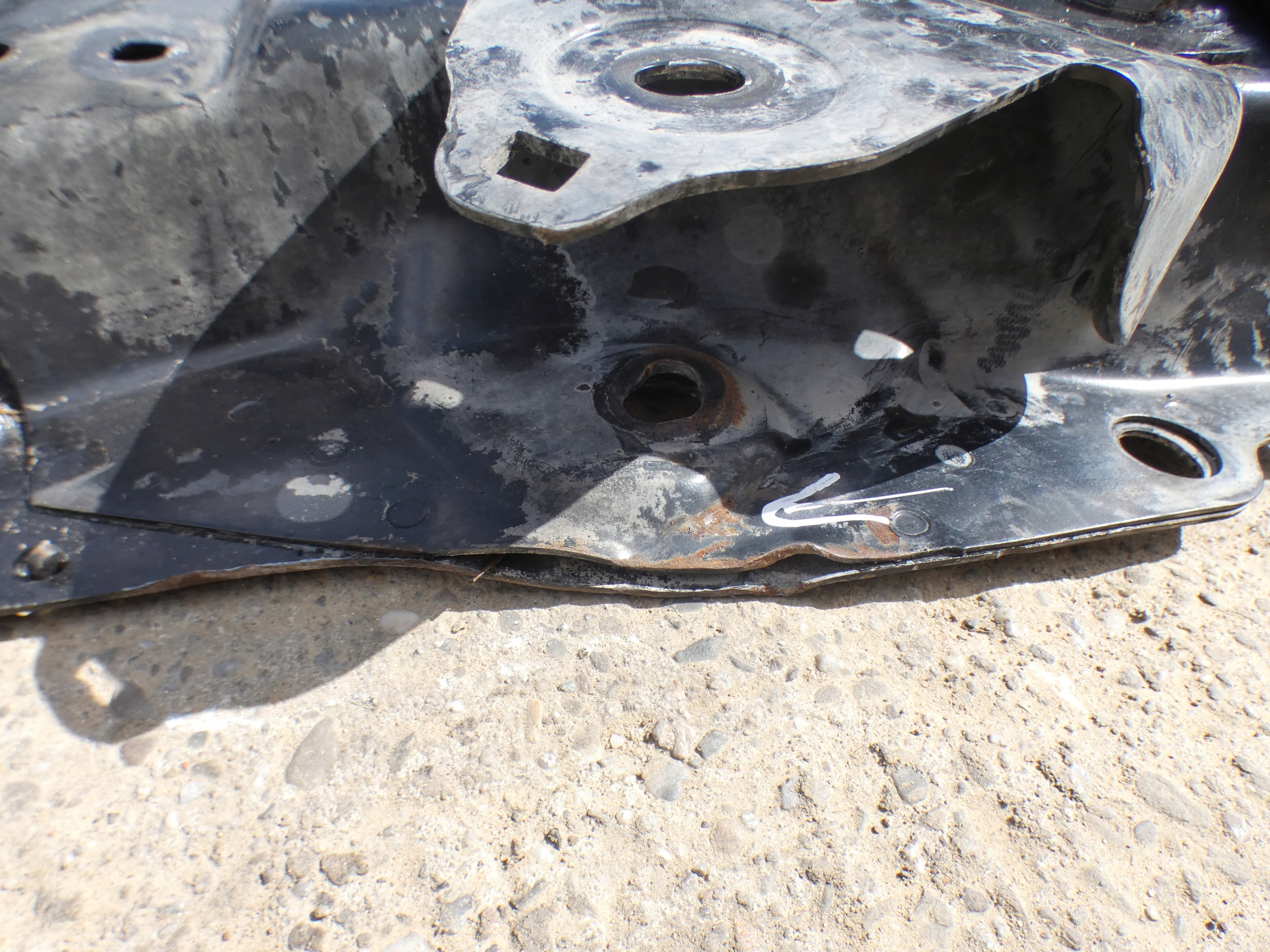 Citroen DS7 Crossback subframe axle beam front front